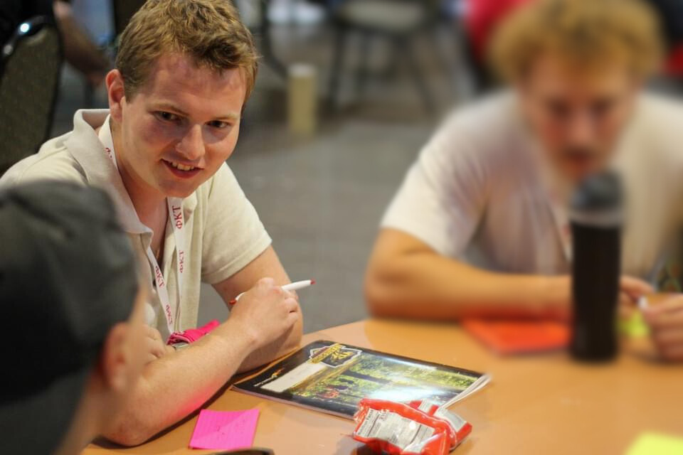 Chapter President Greyson Howells